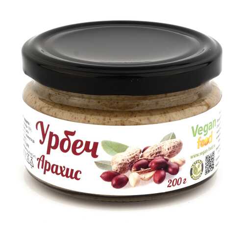 Урбеч Vegan-food из ядер арахиса 200 г в Билла