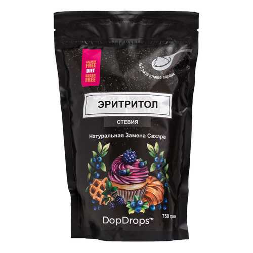 Эритритол/стевия DopDrops 3:1 750 г в Билла