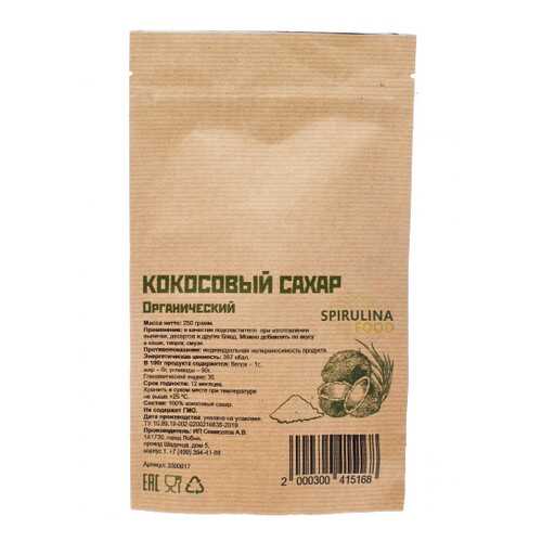 Кокосовый сахар органический 250 гр в Билла