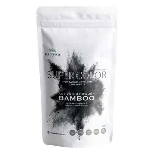 Бамбуковый уголь Pattra Organic Black bamboo 50 г в Билла