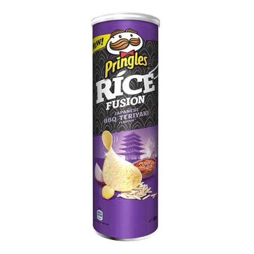 Чипсы Pringles Рисовые Соус Барбекю терияки по японски 160 г в Билла