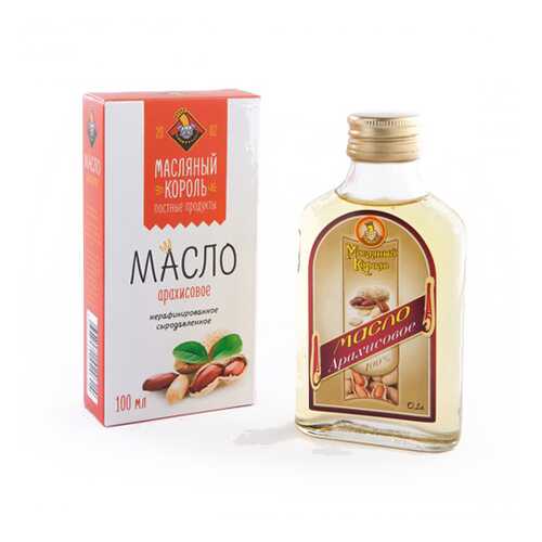 Масло арахисовое 100% Масляный король 100 мл в Билла