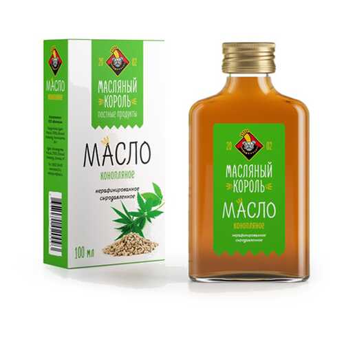 Масло конопляное 100% Масляный король 250 мл в Билла