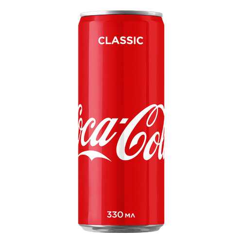 Напиток Coca-Cola жестяная банка 0.33 л в Билла