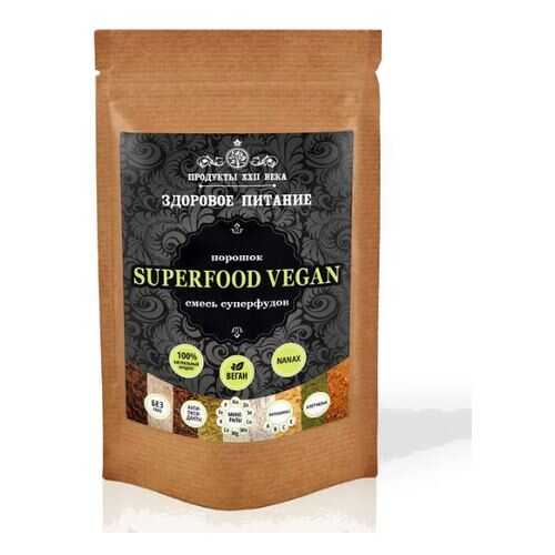 Смесь суперфудов Nanax Superfood Vegan Продукты XXII века порошок 100 г в Билла