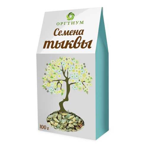 Тыквенные семечки Оргтиум очищенные экологические 100 г в Билла