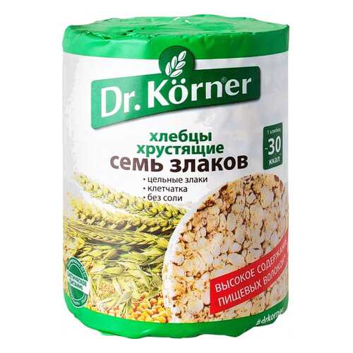 Хлебцы хрустящие Dr.Kоrner семь злаков 100 г в Билла