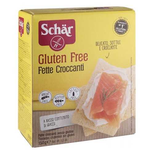 Хлебцы Schar fette croccanti без глютена 150 г в Билла