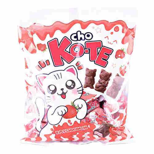 Конфеты Cho ko-te Клубничный, 200гр в Билла