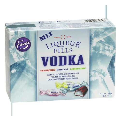 Конфеты Fazer vodka mix 150 г в Билла