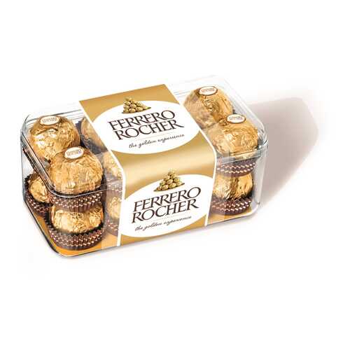 Конфеты Ferrero Rocher хрустящие с лесным орехом 200 г в Билла