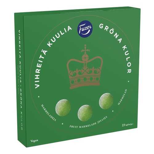 Мармелад Fazer green jellies 500 г в Билла