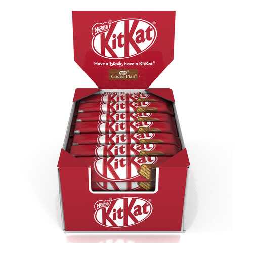 Батончик Nestle Kitkat шоколадный с хрустящей вафлей 40 г 35 штук в Билла