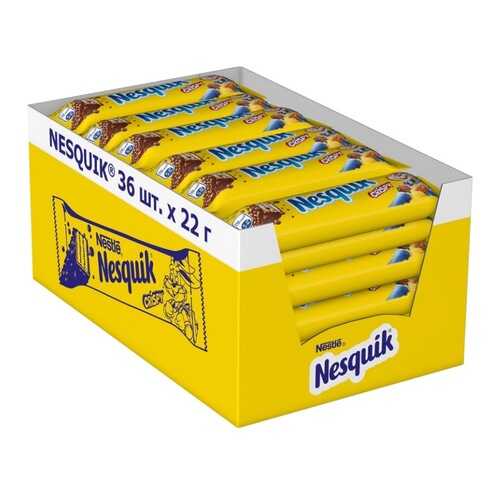 Конфета с хрустящей вафлей Nesquick криспи 22 г в Билла