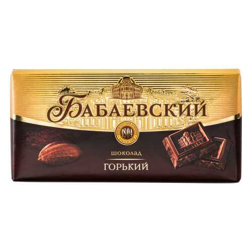 Шоколад Бабаевский горький 100 г в Билла