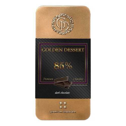 Шоколад Golden Dessert 85%, горький шоколад, 100 гр в Билла