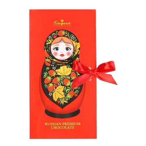 Шоколад Конфаэль-матрешка красный в Билла