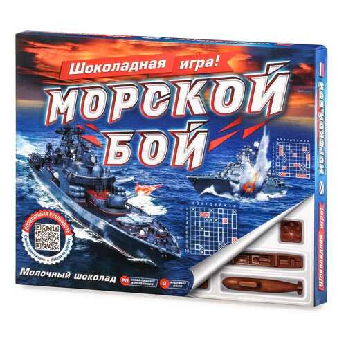 Шоколадная игра Вкусные идеи морской бой 180 г 28х22х2 Россия в Билла