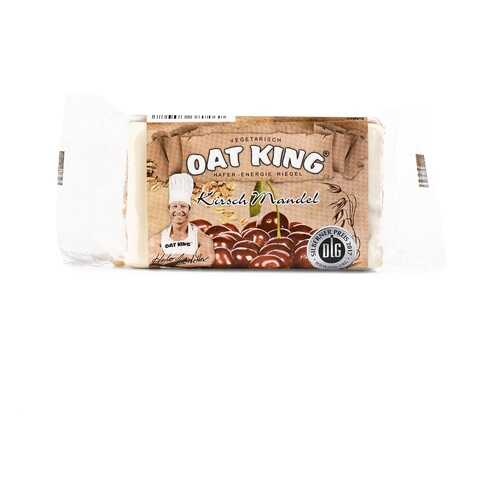 Батончик «Вишня с миндалем», Oat King, 95 г, Германия в Билла