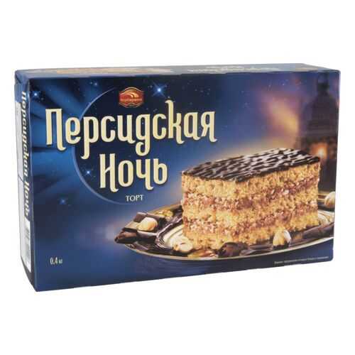 Торт песочный Черемушки с фундуком персидская ночь 400 г в Билла