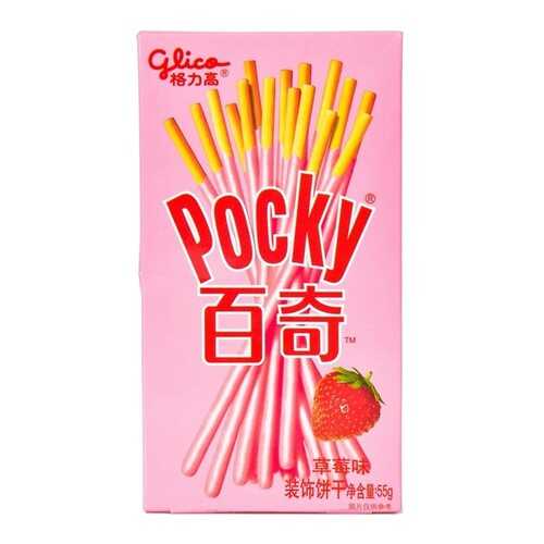 Палочки Glico Pocky со вкусом клубники 55 г в Билла
