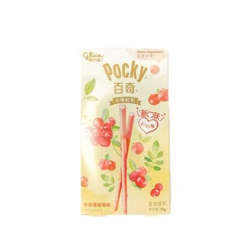 Палочки Pocky Glico со вкусом клюквы с глазурью 55 г в Билла