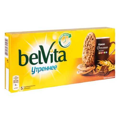 Печенье BelVita утреннее какао 225 г в Билла