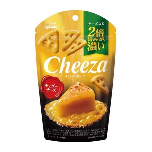 Печенье-снек Glico Cheeza с сыром чедером 40 г в Билла