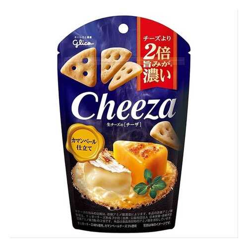 Печенье-снек Glico Cheeza с сыром камамбером 40 г в Билла