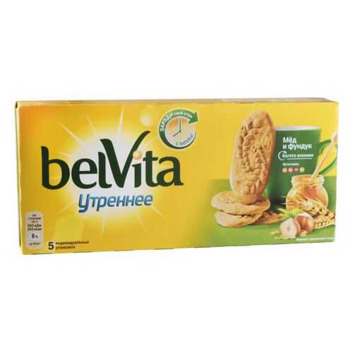 Печенье утреннее BelVita мед и фундук 225 г в Билла