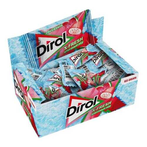 DIROL X-FRESH жевательная резинка арбузный лед 2г по 100 шт в Билла