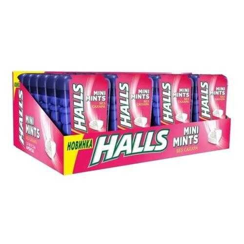 HALLS Mini Mints конфеты без сахара со вкусом арбуза 12.5г по 24 шт в Билла