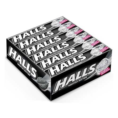 Карамель Halls ментол эвкалипт 12 шт в Билла