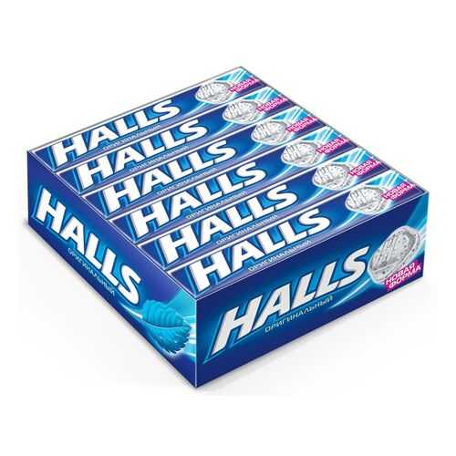 Карамель Halls ментол оригинальный эвкалипт 12 шт в Билла