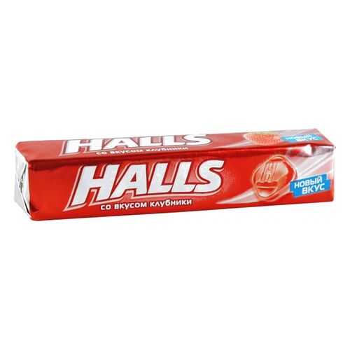 Карамель леденцовая Halls со вкусом клубники 25 г в Билла
