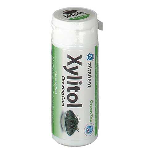Miradent Xylitol жевательная резинка с ксилитом (зеленый чай) в Билла
