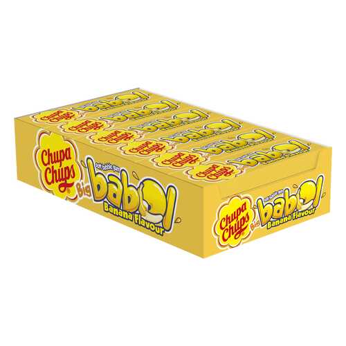 Жевательная резинка Chupa Chups big babol банан 21 г в Билла