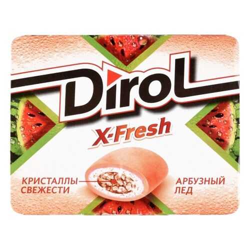 Жевательная резинка Dirol x-fresh арбузный лед 16 г в Билла