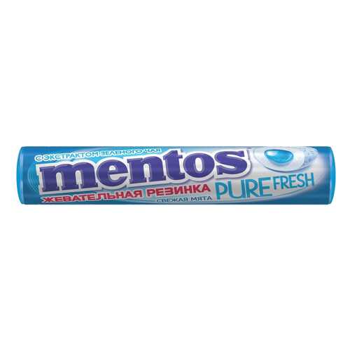Жевательная резинка Mentos пьюр фреш мята 15.5 г в Билла