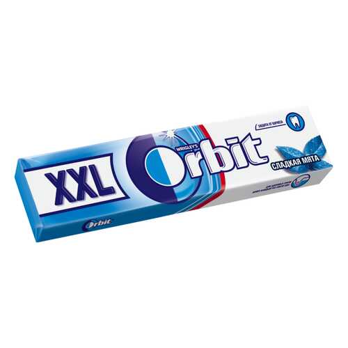 Жевательная резинка Orbit xxl сладкая мята 20.4 г в Билла