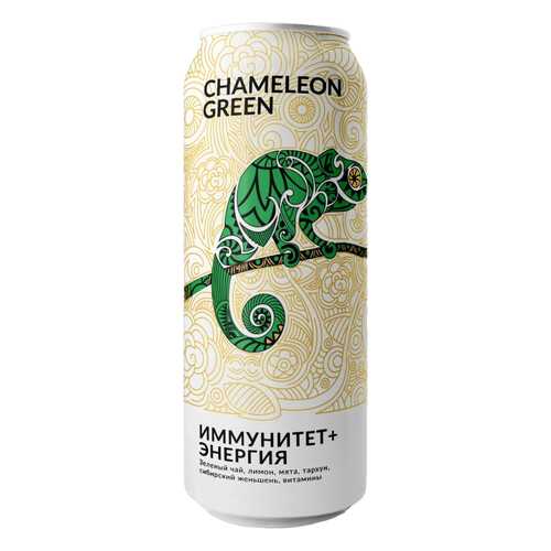 Напиток Green Chameleon энергетический без сахара лимон, тархун 500 мл в Билла