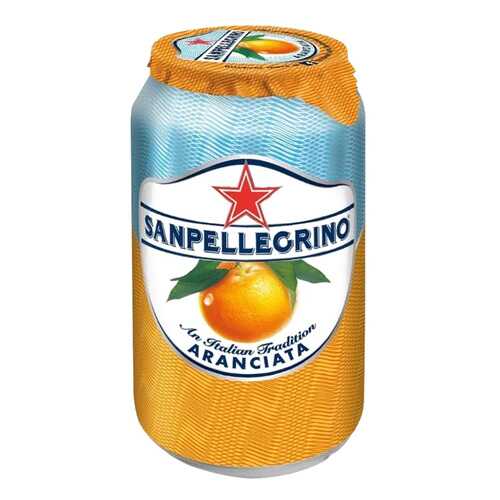 Напиток Aranciata Sanpellegrino апельсин среднегазированный сокосодержащий 0.33 л в Билла
