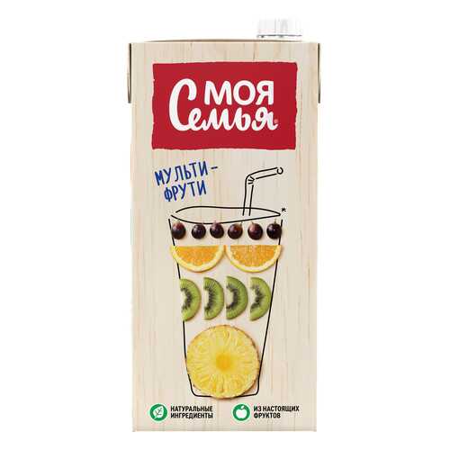 Напиток сокосодержащий Моя Семья мульти-фрути 1.93 л в Билла