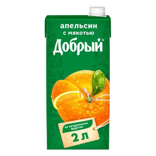 Нектар Добрый апельсин 2 л в Билла