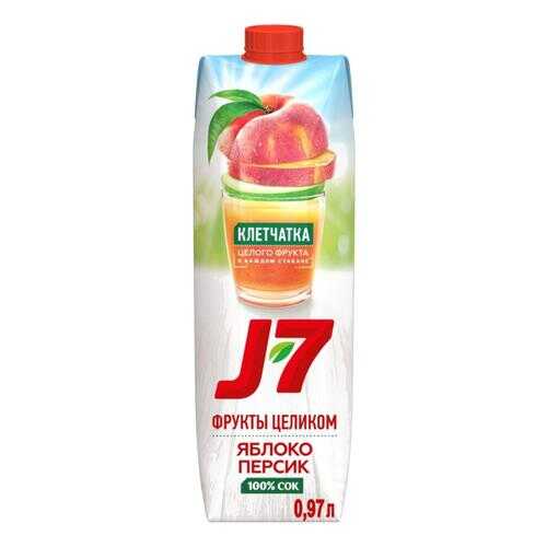 Нектар J7 персик 0.97 л в Билла