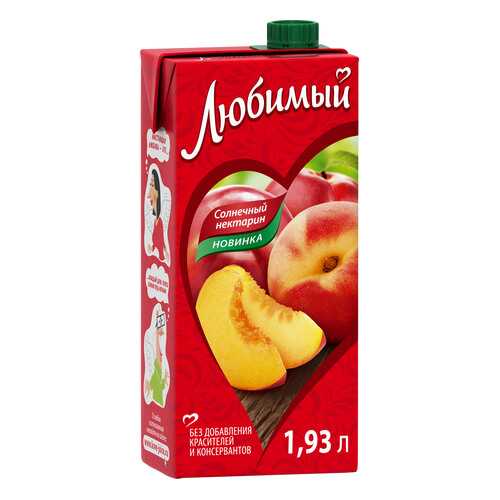 Нектар Любимый солнечный нектарин 1.93 л в Билла