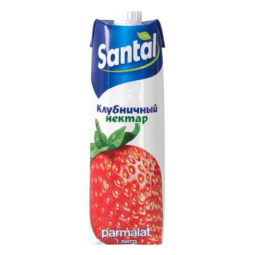 Нектар Santal клубничный 1 л в Билла