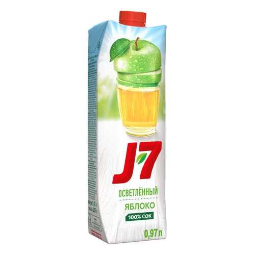 Сок яблоко J7 осветленный 0.97 л в Билла